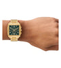 Michael Kors Rhys Gold Green Dial Watch MK9229 Men