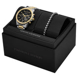 Armani Exchange Banks Chronograph Watch Gift Set for Men AX7148SET