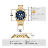 Armani Exchange Banks Chronograph Watch Gift Set for Men AX7151SET
