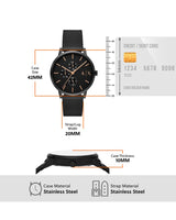 Armani Exchange Cayde Chronograph Watch Gift Set for Men AX7162SET