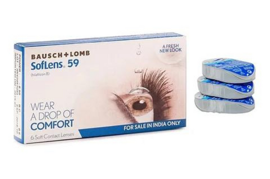 Bausch And Lomb SofLens 59 Monthly (6 Lenses) Box