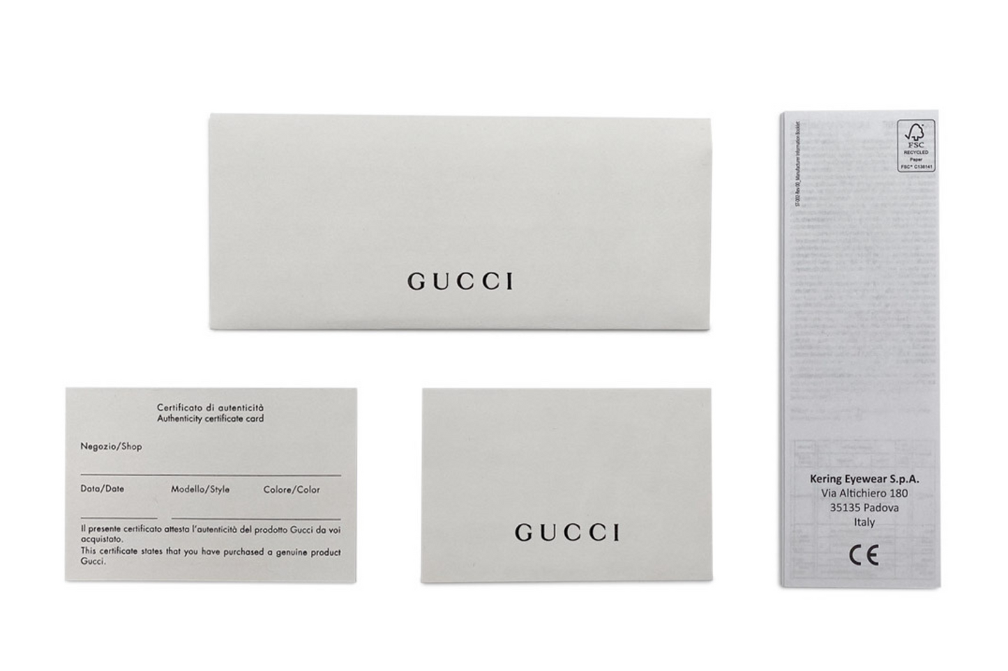 Gucci SUNGLASSES GG 0748S 001