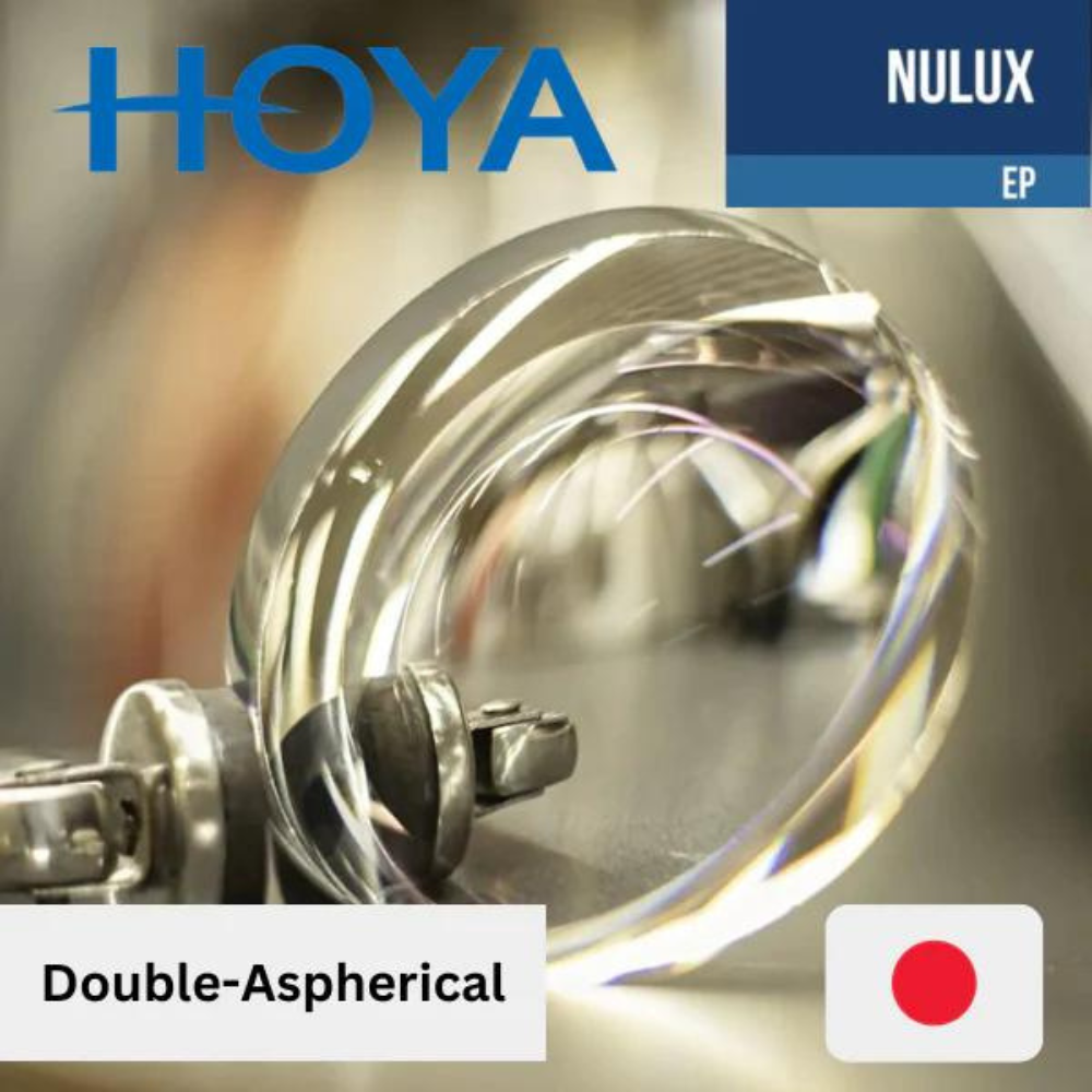 Hoya Nulux EP Double Aspherical Rx Single Vision Lens