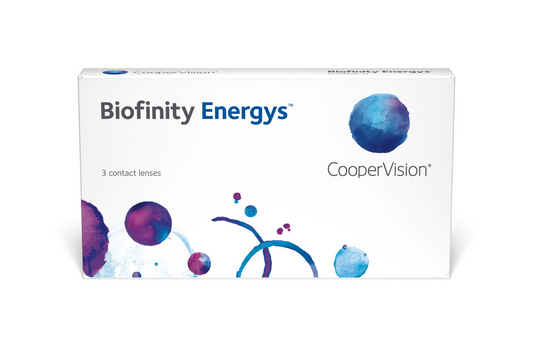 Cooper Vision Contact Lenses Biofinity Energys (3 Lenses Box)