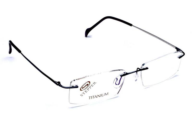 Eye Glasses Stepper Titanium Rimless Glasses Stepper Frame SI