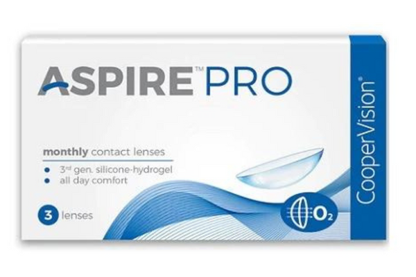 Cooper Vision Contact Lenses Aspire PRO Toric (3 Lenses Box)