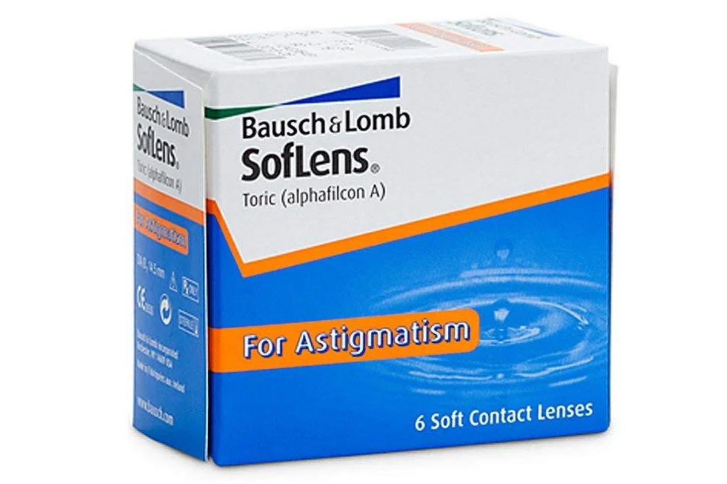 Bausch And Lomb Soft Lens 66 For Astigmatism (6 Lenses) Box