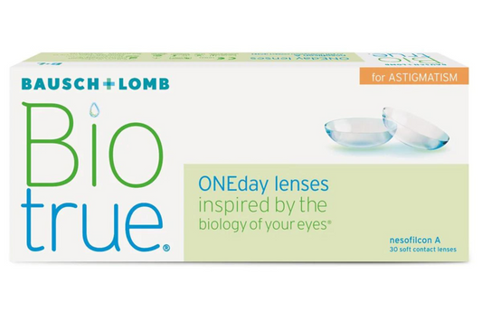 Bausch And Lomb Bio True One Day For Astigmatism (30 Lenses) Box