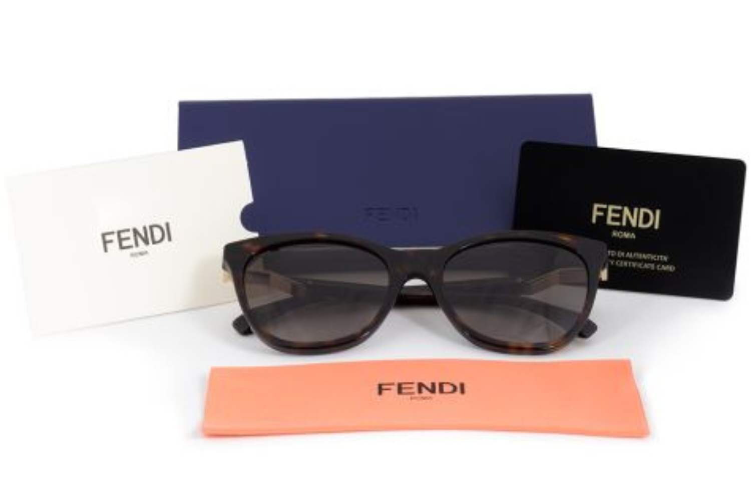 Fendi FE40065I 01B sunglasses for women - Ottica Mauro