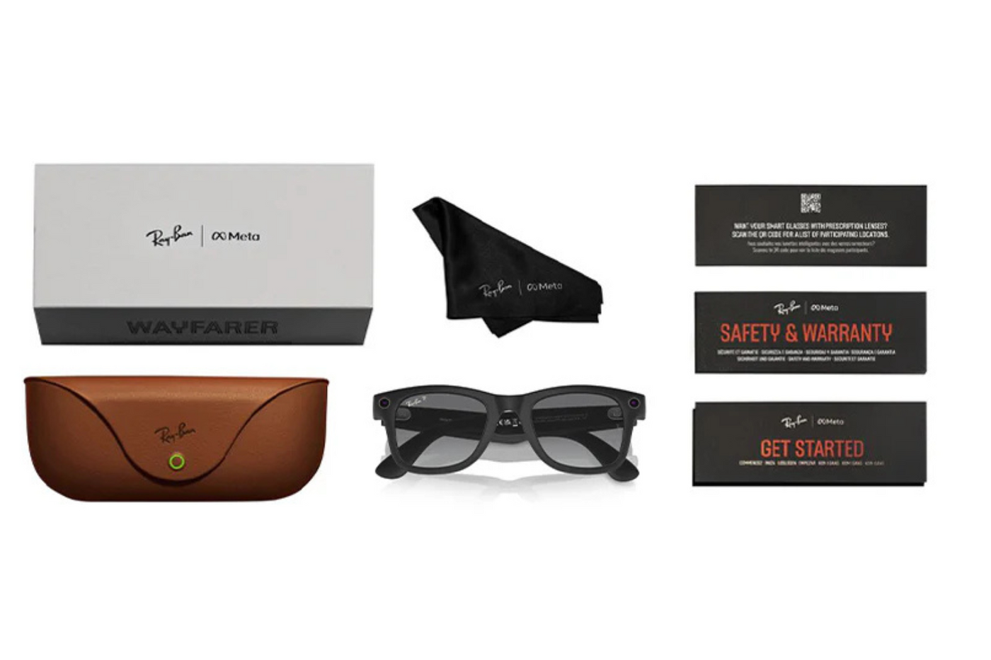 Ray-Ban Meta Wayfarer AI RW4008 601ST353 53 POLARIZED – woweye