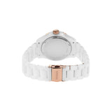 Fossil FB-01 White Ceramic Analog Watch for Women CE1107