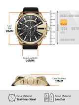 Diesel Mega Chief Chronograph Watch for Men DZ4344