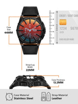 Diesel Framed Chronograph Watch for Men DZ4658