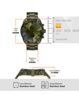 Diesel Spiked Chronograph Watch for Men DZ4670