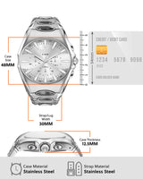 Diesel D-Curve Chronograph Watch for Men DZ4694