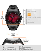 Diesel D-Curve Chronograph Watch for Men DZ4696