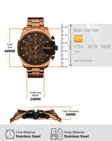 Diesel Mega Chief Slim Chronograph Watch for Men DZ4697