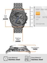 Diesel Stinger Chronograph Watch for Men DZ4708