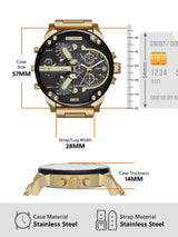 Diesel Mr. Daddy 2.0 Chronograph Watch for Men DZ7333