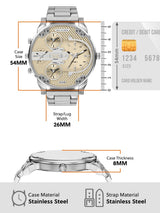 Diesel Mr. Daddy Slim Chronograph Watch for Men DZ7495