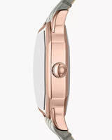 Fossil Harlow Croco Leather Watch for Women ES5435
