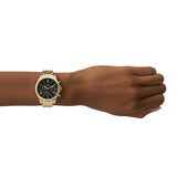 Fossil His & Her Chronograph Watch Gift Set for Couples BQ2400SET