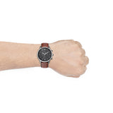 Fossil Neutra Chronograph Leather Watch for Men FS5512
