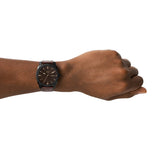 Fossil Machine Leather Watch for Men FS5901