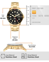 Fossil Blue GMT Multi-Time Zone Watch for Men FS5990