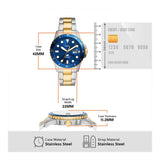 Fossil Blue Dive Watch for Men FS6034