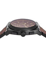 Fossil Everett Leather Watch for Men FS6108
