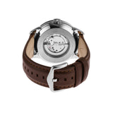 Fossil Townsman Automatic Skeleton Dial Leather Watch for Men ME3061