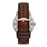 Fossil Townsman Automatic Leather Watch for Men ME3259