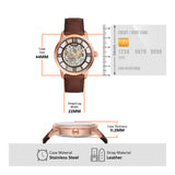 Fossil Townsman Automatic Leather Watch for Men ME3259