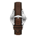 Fossil Heritage Automatic Brown Leather Watch ME3264