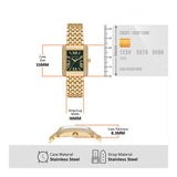 Michael Kors Petite Emery Rectangle Watch for Women MK4742