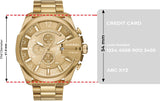 Diesel Mega Chief Chronograph Watch for Men DZ4360