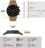 Timex Fashion Black Dial Multifunction Men Watch TWEG20006