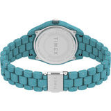 Timex Legacy Ocean Blue 37mm Recycled Bracelet Watch TW2V33200X6
