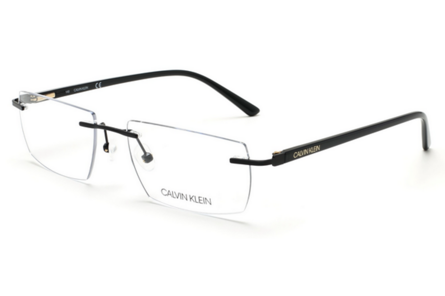 Calvin klein rimless shop glasses