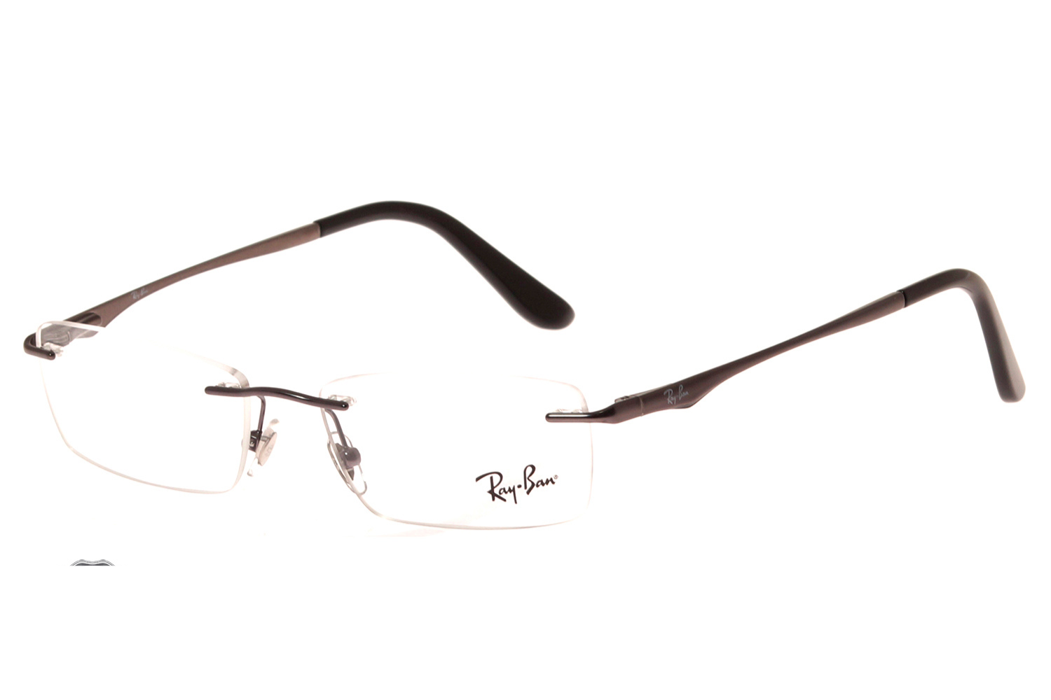 Ray ban hotsell rimless eyeglass frames