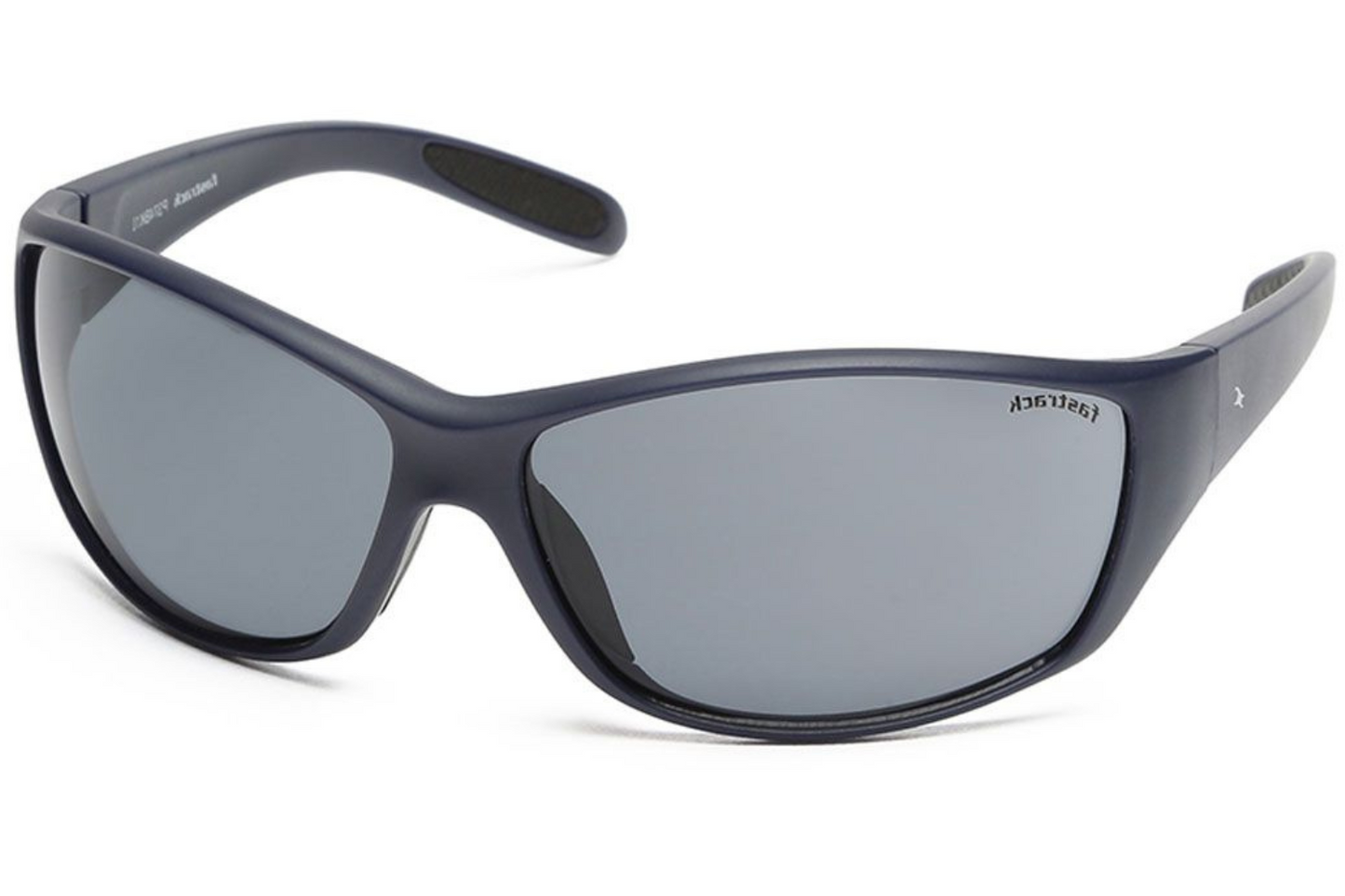 Sports Semi-Rimmed Sunglasses Fastrack - P433BK1 at best price | Titan Eye+