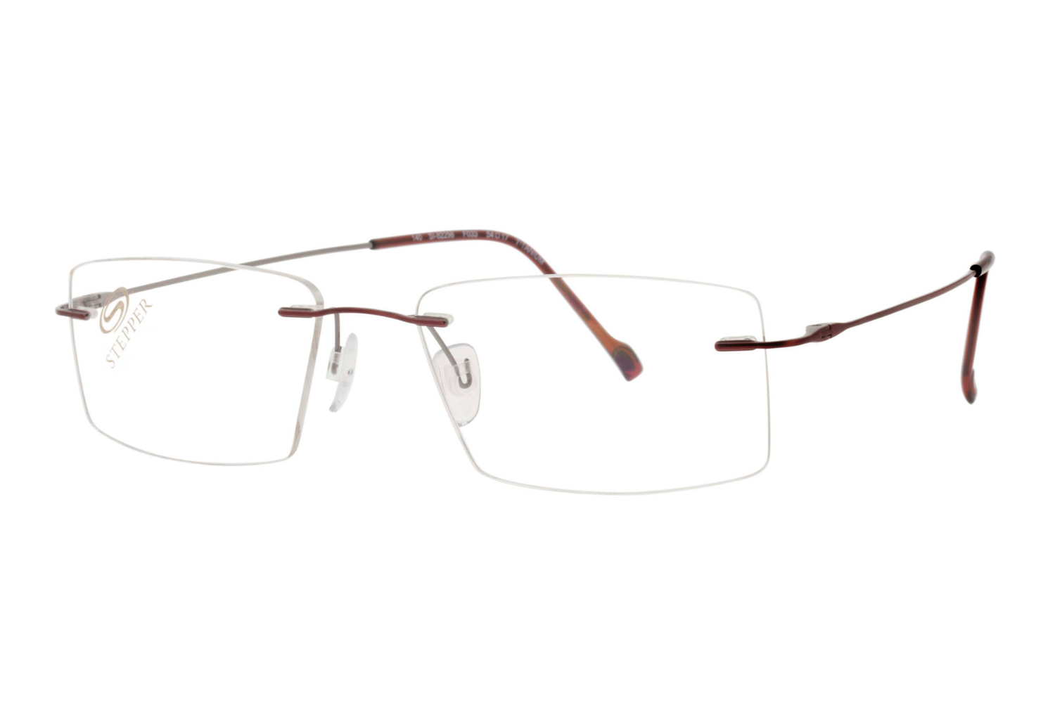 Stepper hot sale rimless frames