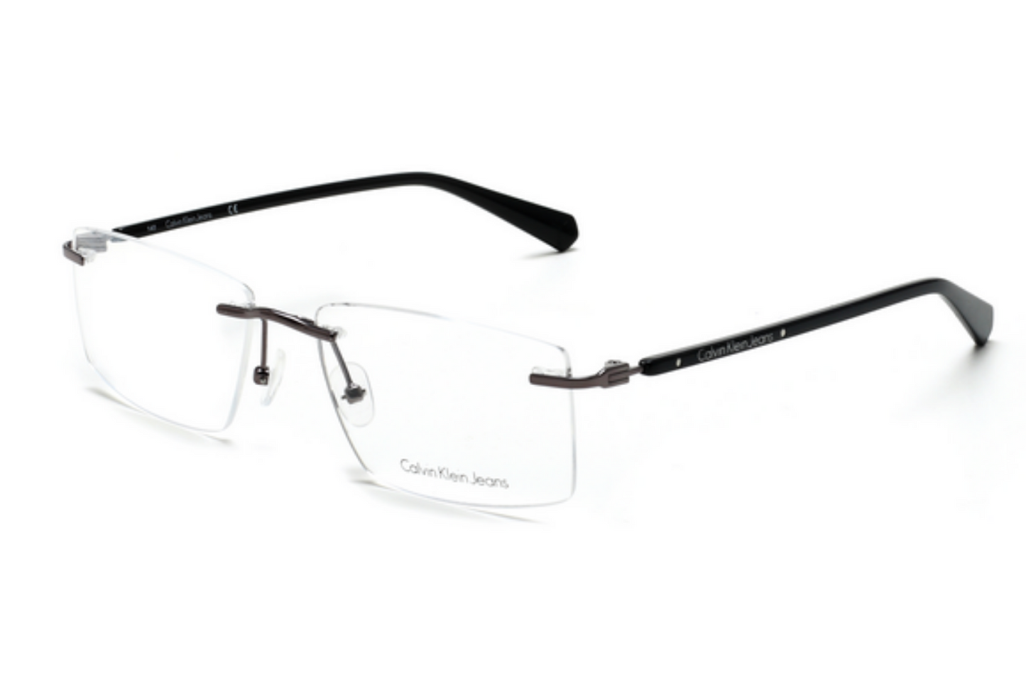 Calvin klein rimless clearance frames