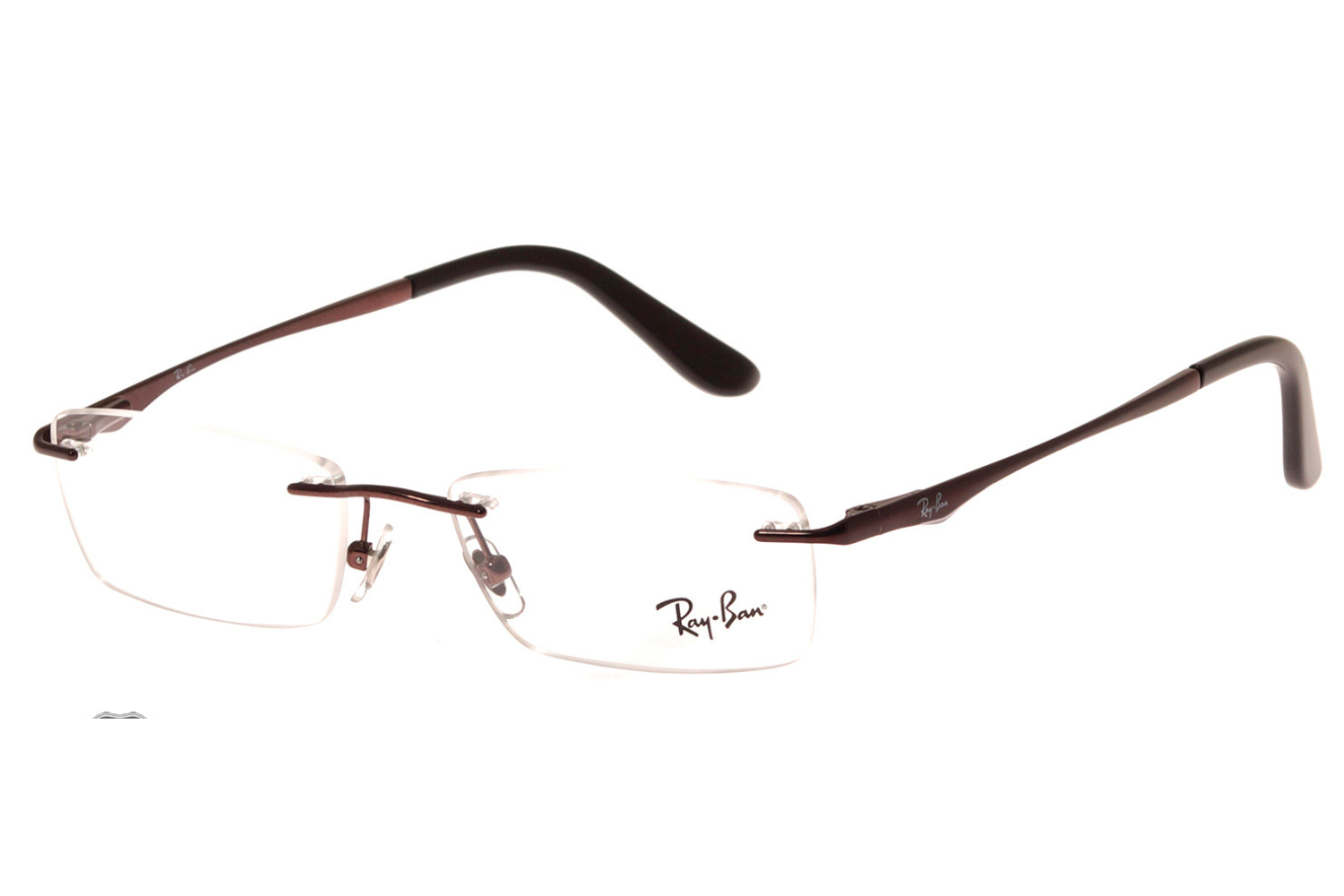 Ray ban best sale rimless spectacles