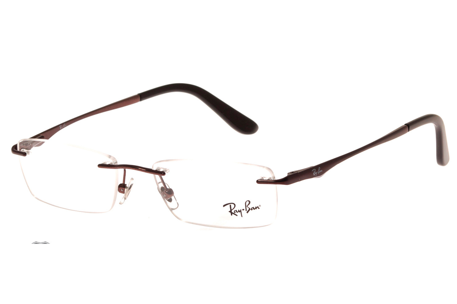 Ray ban deals rimless frames india