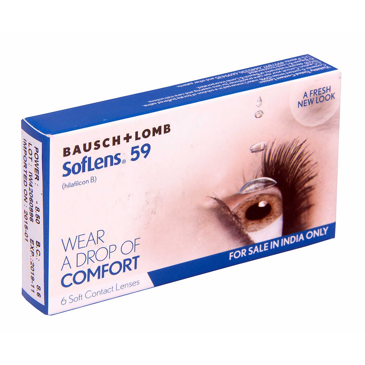 Bausch And Lomb SofLens 59 Monthly 6 Lens - woweye