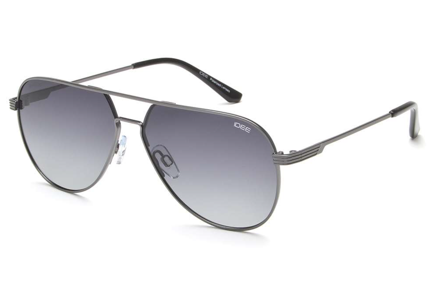 IRUS by IDEE eyewear 100% UV protected sunglasses for Women|Size large with  Grey coloured Gradient Polycarbonate lens, Shiny Black, 59 mm: Buy Online  at Best Price in UAE - Amazon.ae