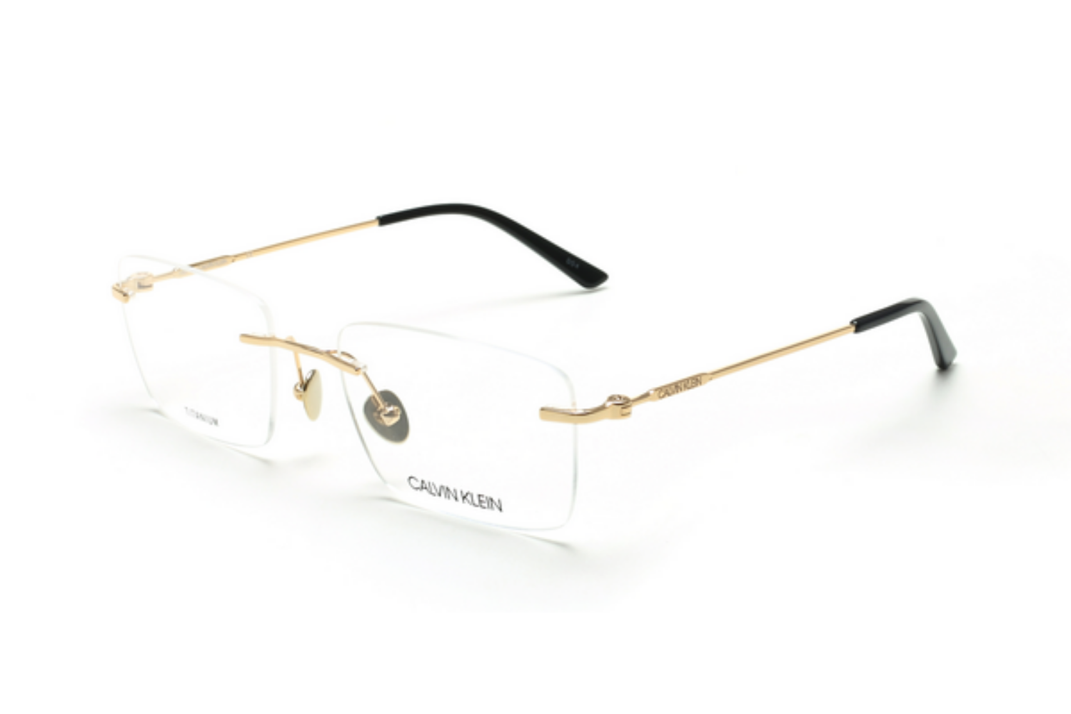 Calvin klein shop rimless sunglasses