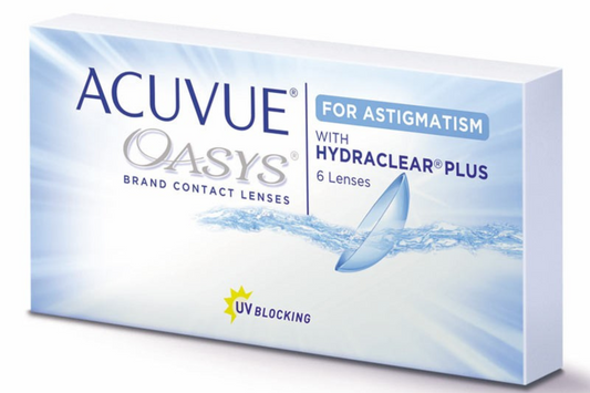 Johnson & Johnson Contact Lenses Acuvue Oasys For Astigmatism (6 Lenses Box)